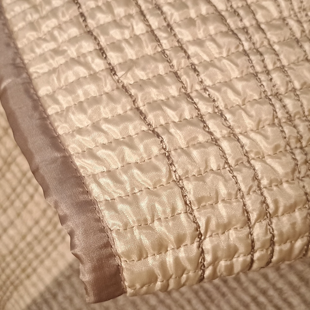 Crate&Barrel Striped Quilt